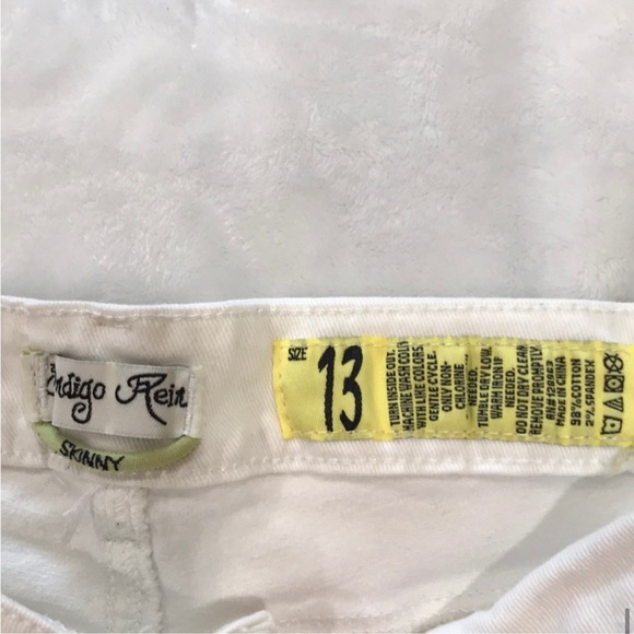 Indigo Rain skinny jeans size 13  💐 - Picture 15 of 15